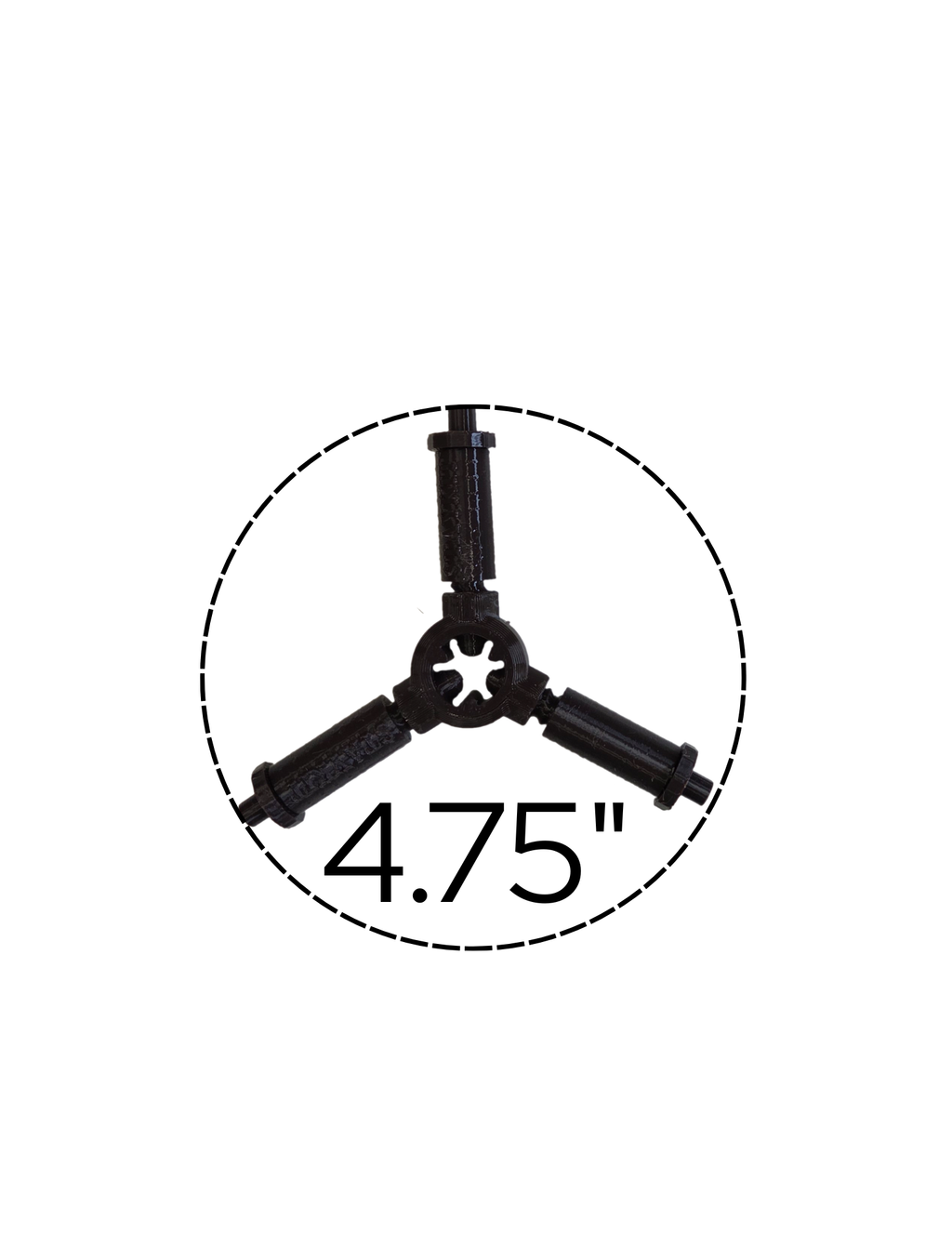 STAYKIT Mini plant stake support- adjusts from 5" to 9" (1 Pack)