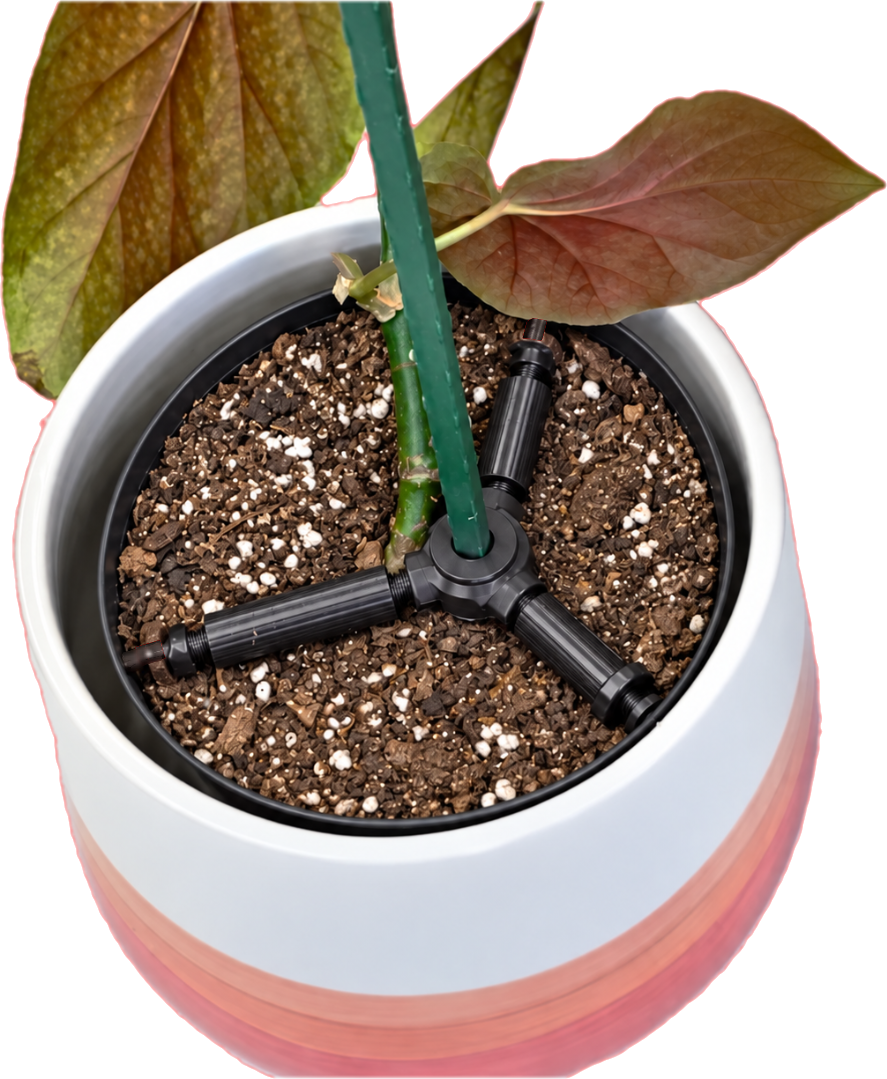 STAYKIT Mini plant stake support- adjusts from 5" to 9" (1 Pack)