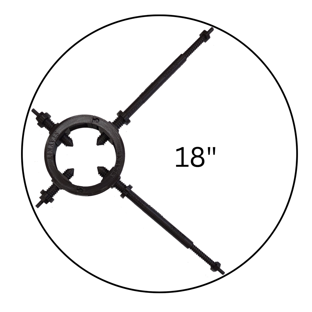 STAYKIT SLIDER adjustable plant stake and moss pole support adjusts from 9" to 20" (1 pack)