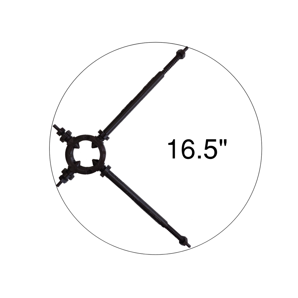 STAYKIT Standard MAX plant stake support- adjusts from 8" to 16" Fits 3/4" to 2" stake and moss poles