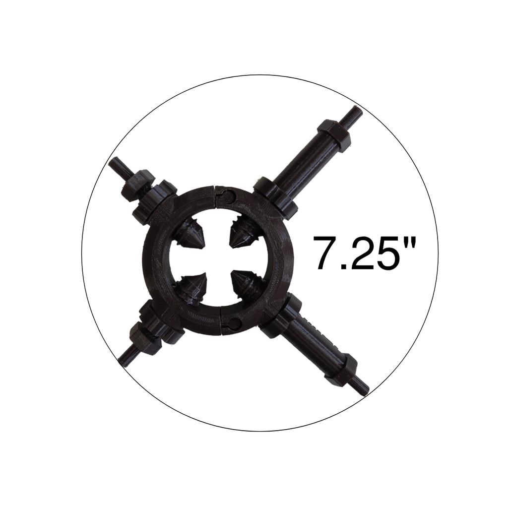 STAYKIT Standard MAX plant stake support- adjusts from 8" to 16" Fits 3/4" to 2" stake and moss poles
