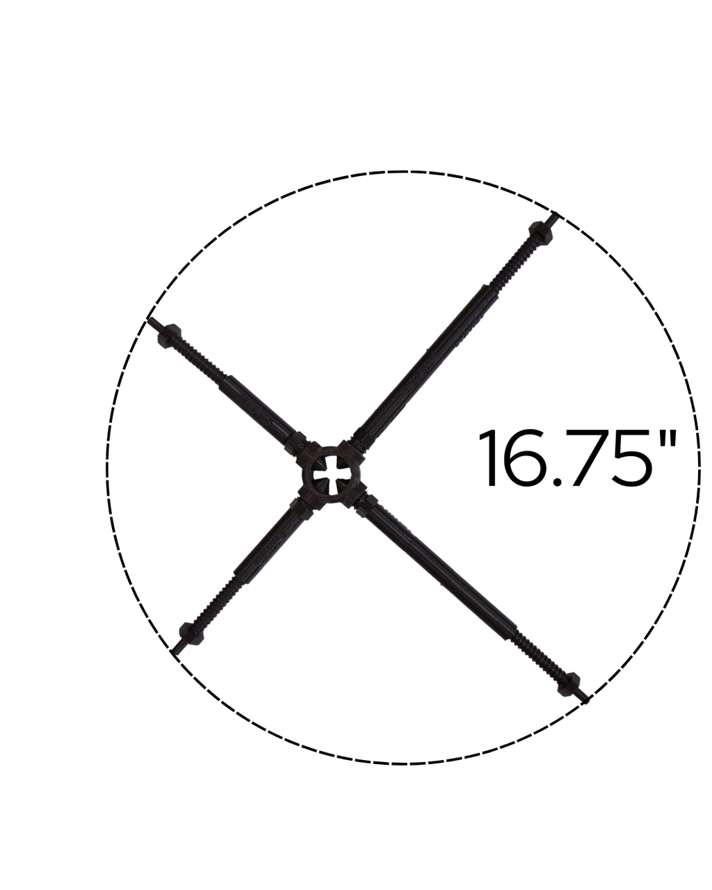 STAYKIT Standard plant stake support- adjusts from 8" to 16" (1 Pack)