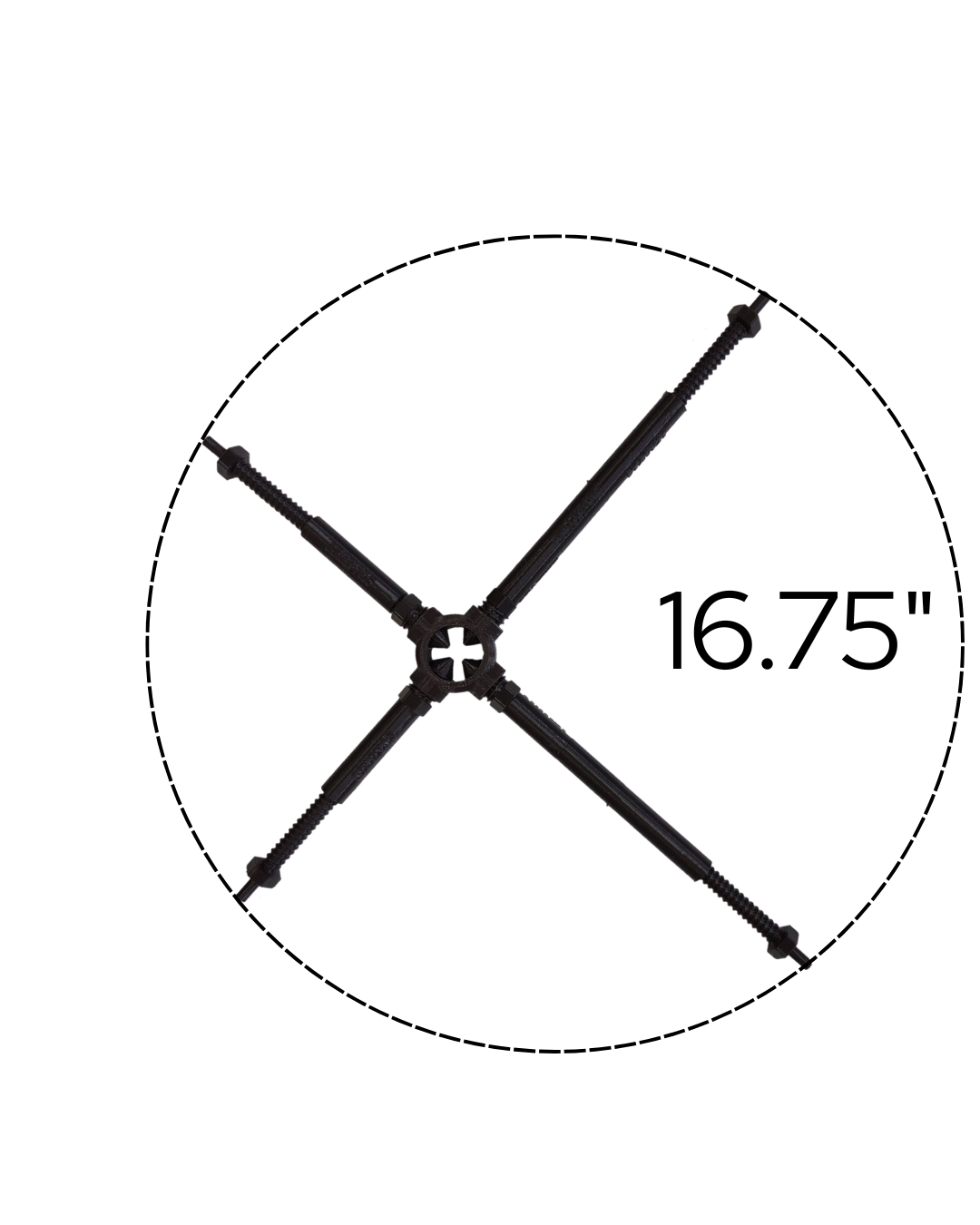 STAYKIT Standard plant stake support- adjusts from 8" to 16" (1 Pack)