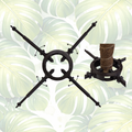 STAYKIT SLIDER adjustable plant stake and moss pole support adjusts from 9" to 20" (1 pack)