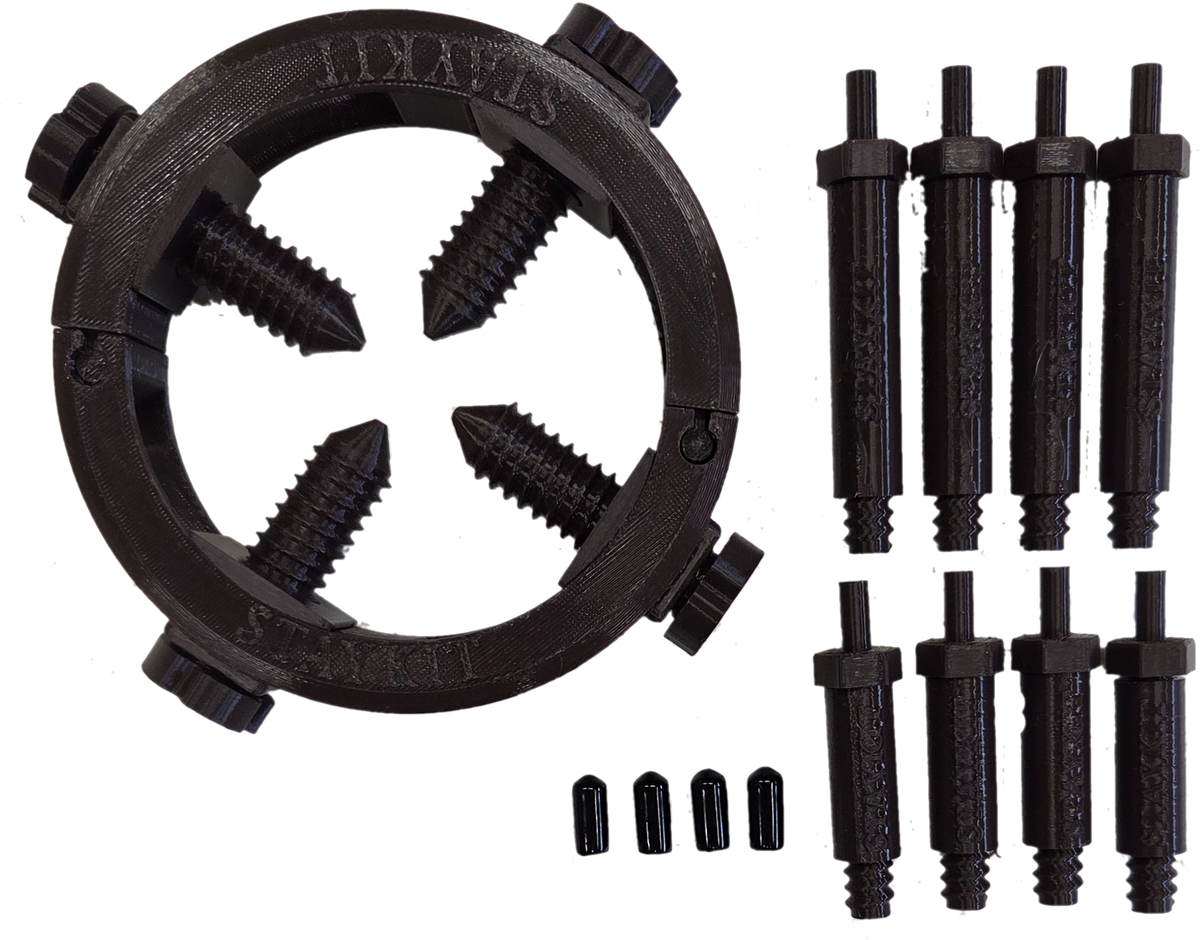 STAYKIT SLIDER adjustable plant stake and moss pole support adjusts from 9" to 20" (1 pack)