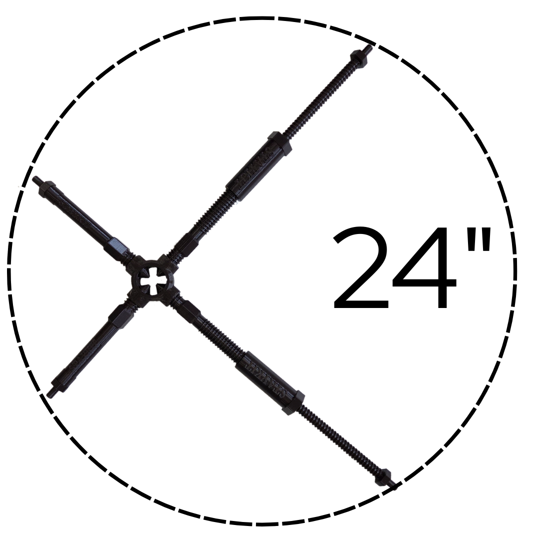 STAYKIT XL plant stake support adjusts from 16" to 24" (1 pack)