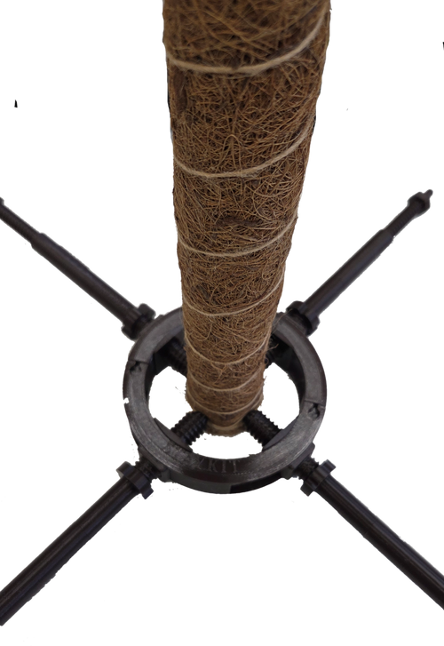 STAYKIT SLIDER adjustable plant stake and moss pole support adjusts from 9" to 20" (1 pack)