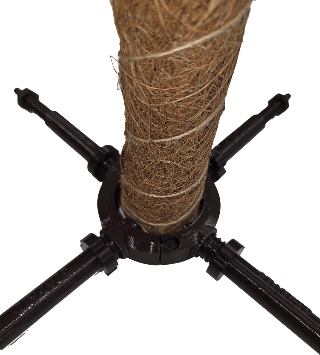 STAYKIT Standard MAX plant stake support- adjusts from 8" to 16" Fits 3/4" to 2" stake and moss poles